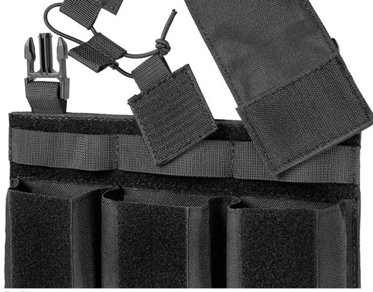 SMG Hybrid Mag Pouch 5 Mags Black suitable for MP5 Series